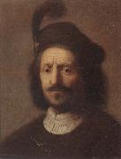 unknow artist Portrait of rembrandt s father,head and shoulers oil painting
